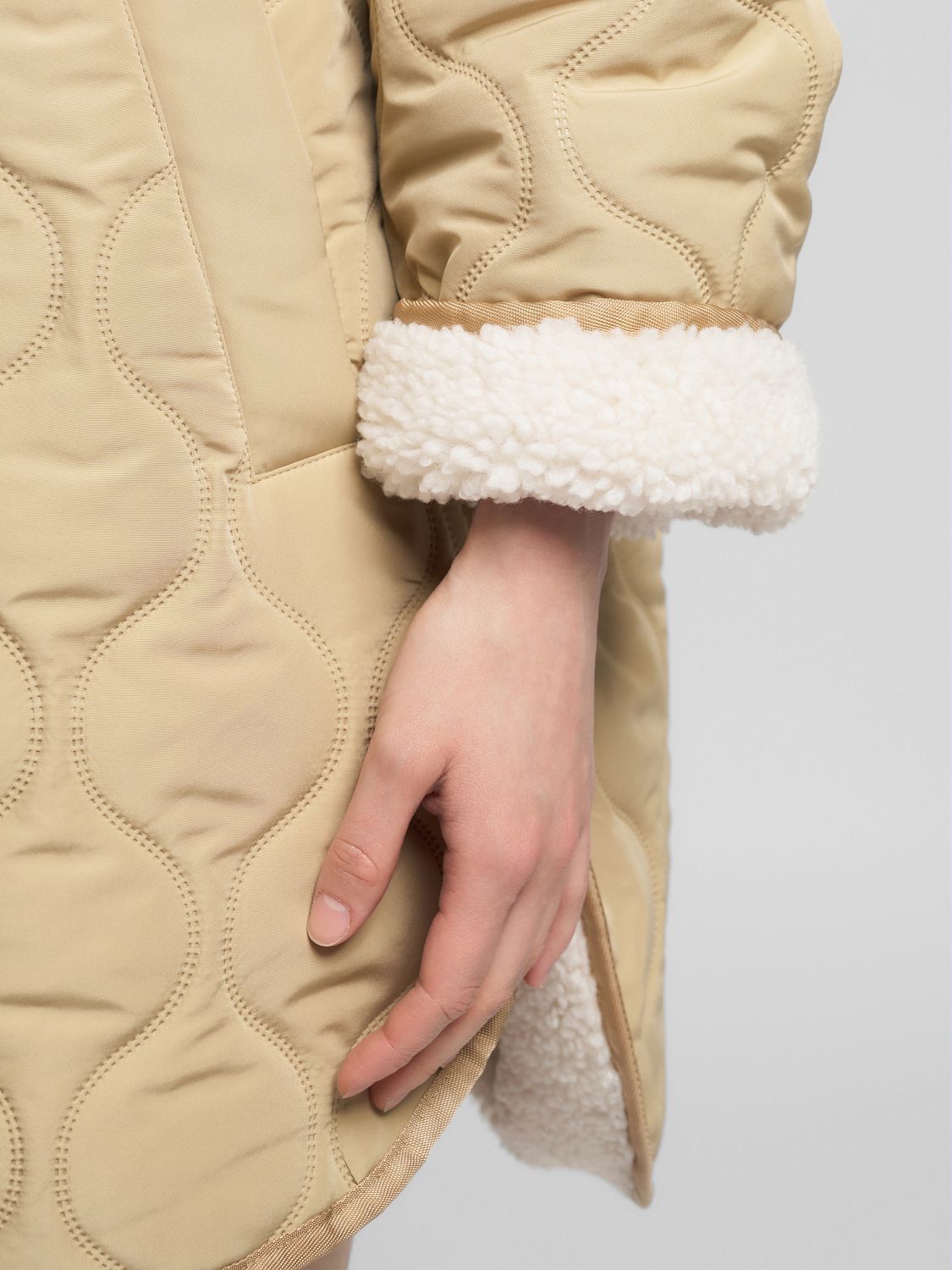 Oboustranná bunda – volný střih