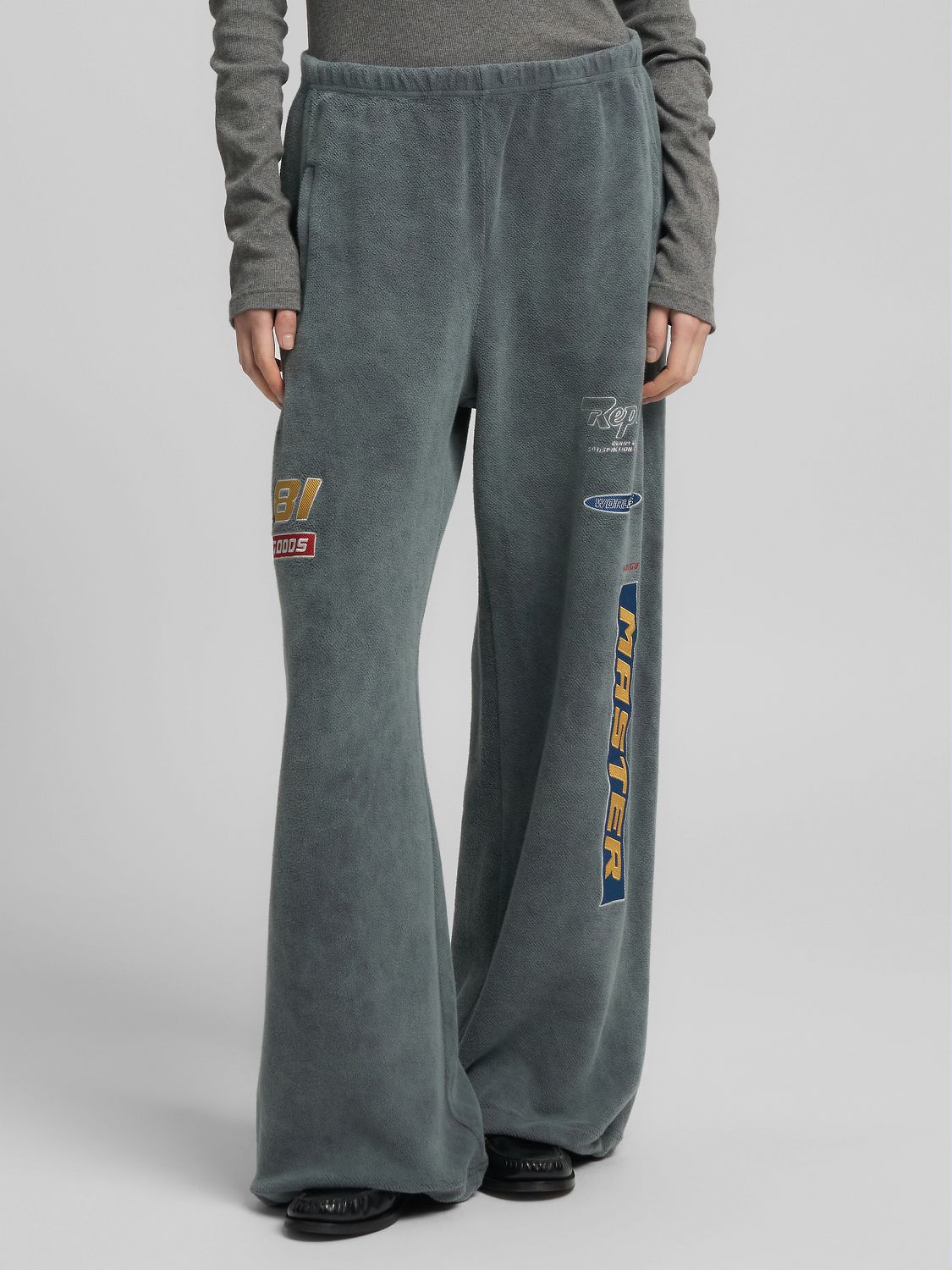 Dámské teplákové kalhoty z teddy fleecu