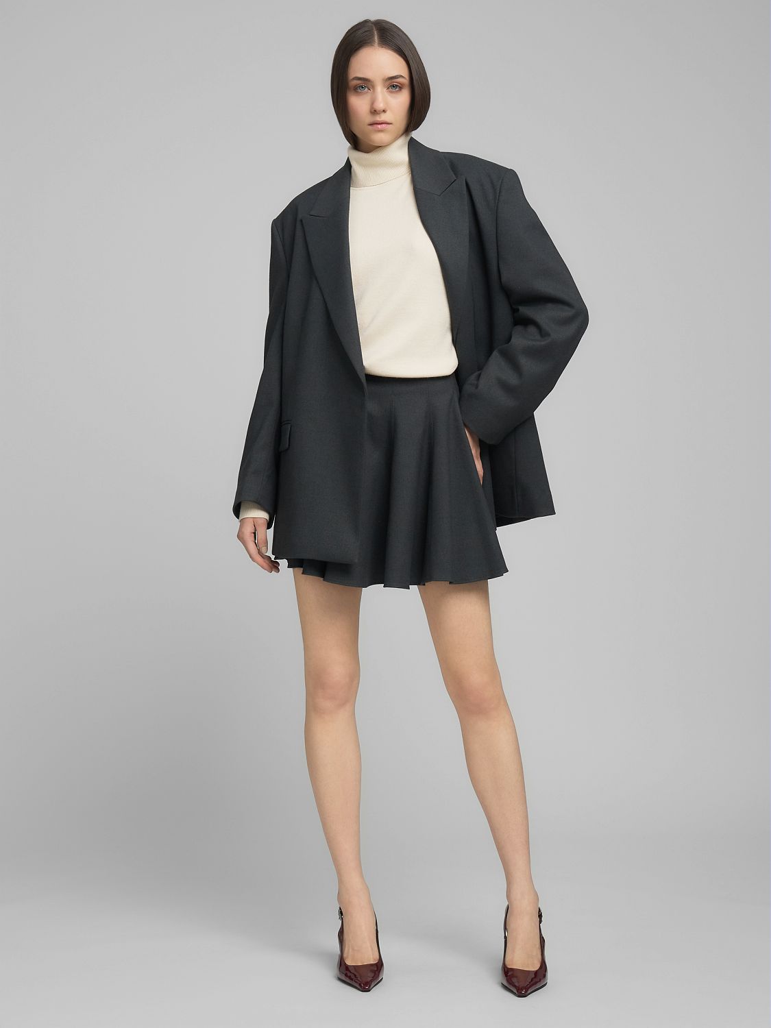 Dámská skládaná sukně