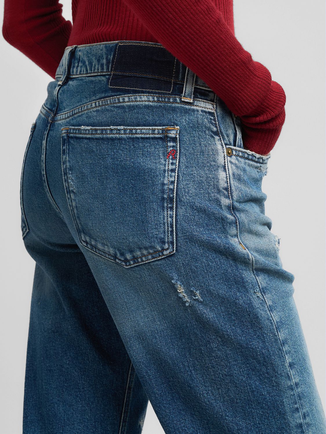 AUBRY – Džíny volného střihu