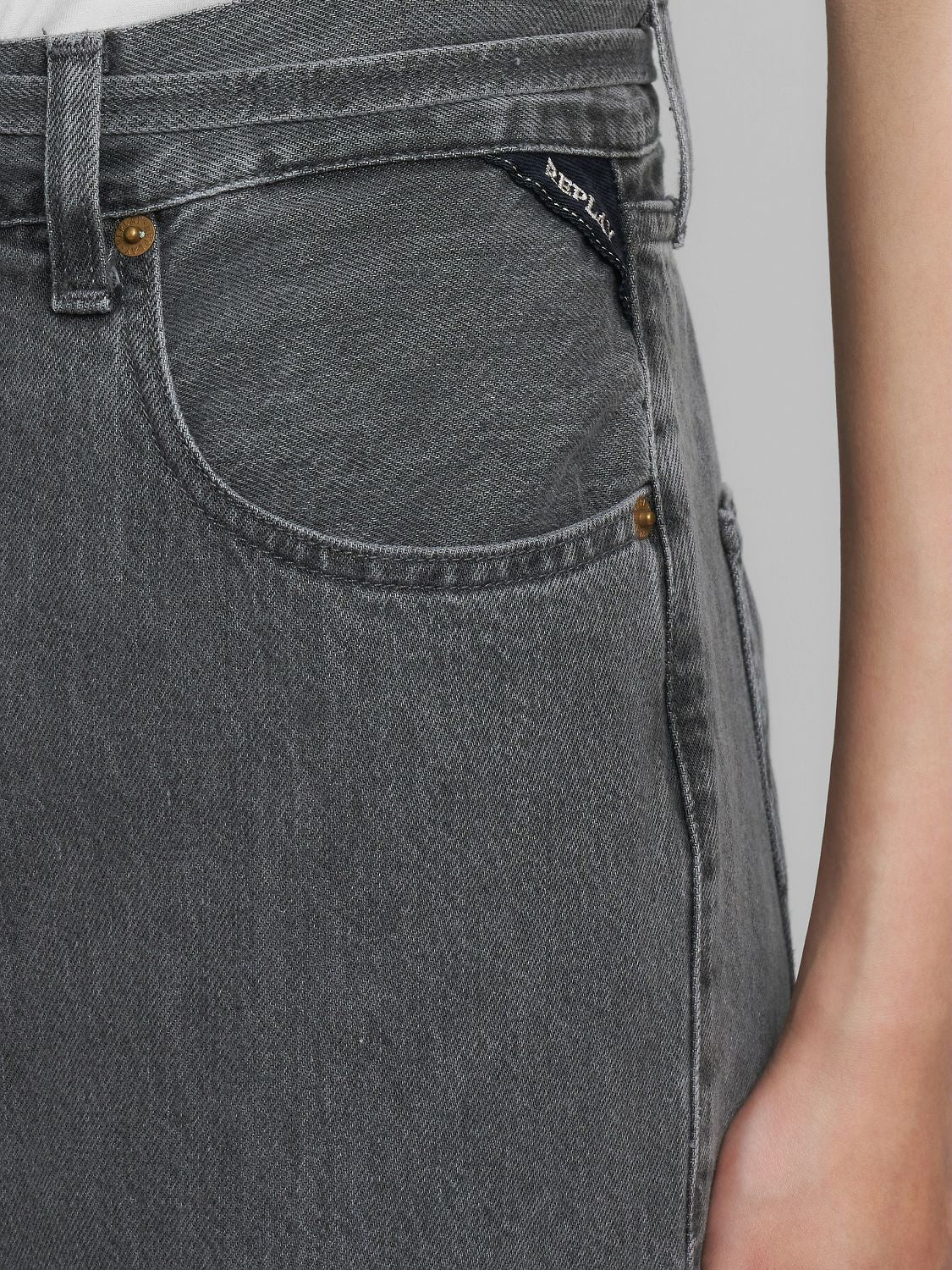 MARGOTT – Džíny s nízkým pasem a širokými nohavicemi