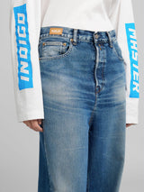 MARGOTT – Džíny s nízkým pasem a širokými nohavicemi