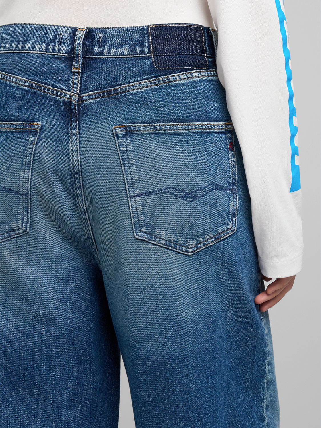 MARGOTT – Džíny s nízkým pasem a širokými nohavicemi