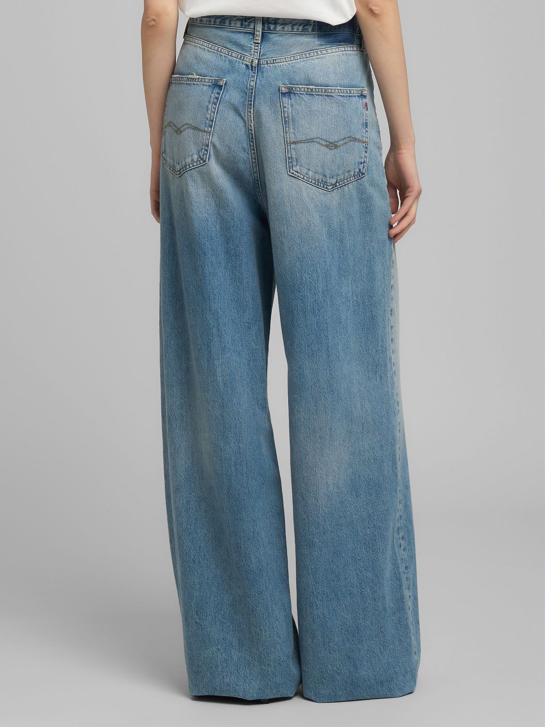 MARGOTT – Džíny s nízkým pasem a širokými nohavicemi