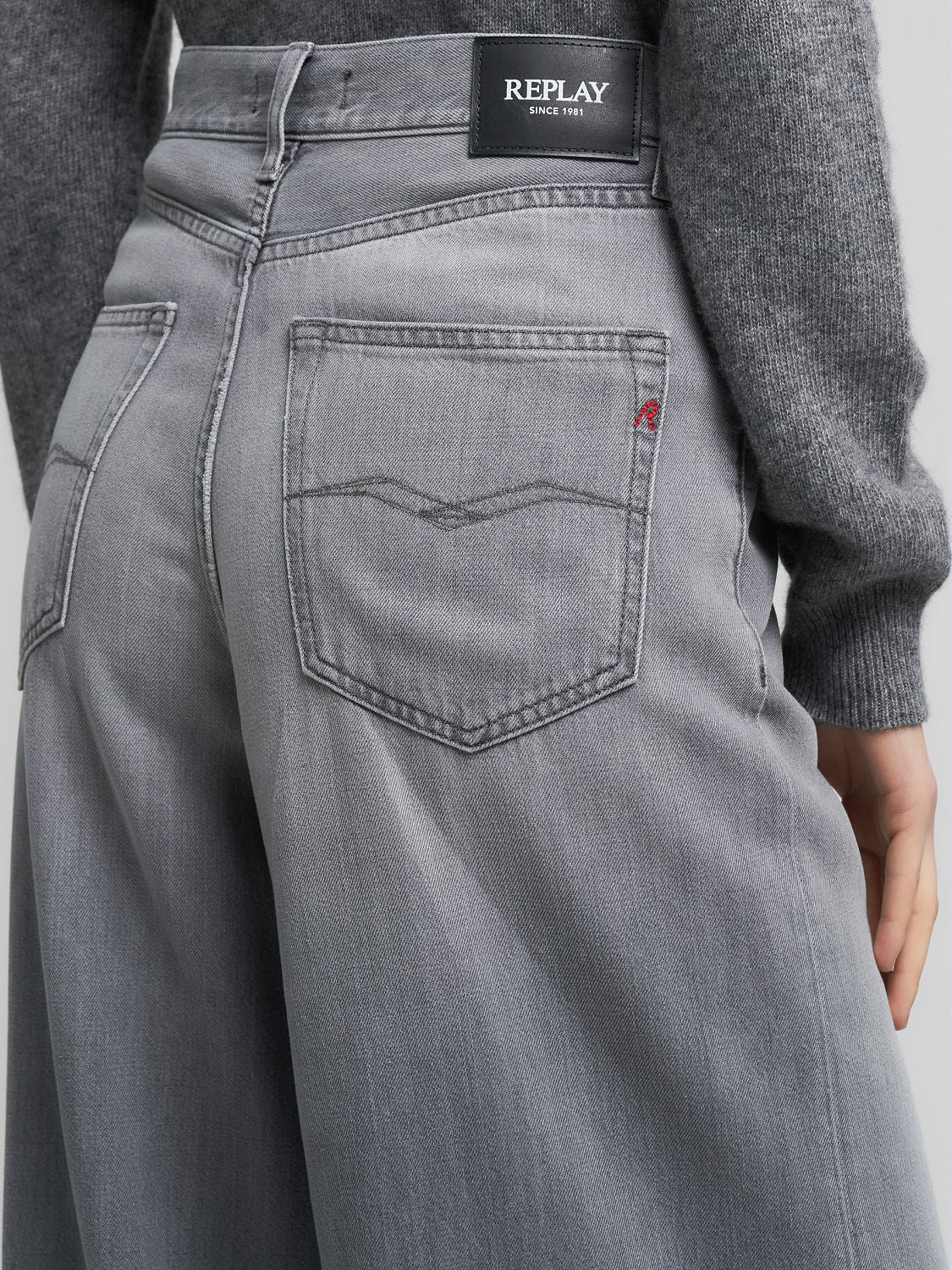 NALAJA – Džíny s širokými nohavicemi