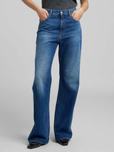 BECKA – Džíny do zvonu se středním pasem