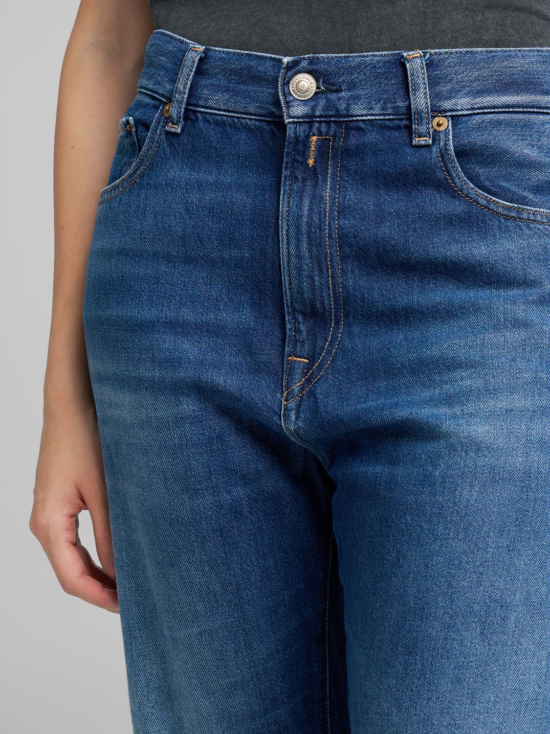 BECKA – Džíny do zvonu se středním pasem