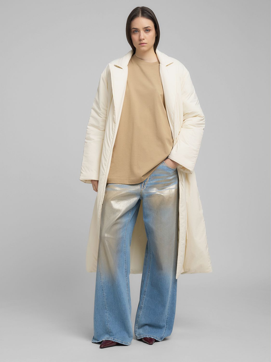 NARJA – Džíny s nízkým pasem a volnými nohavicemi