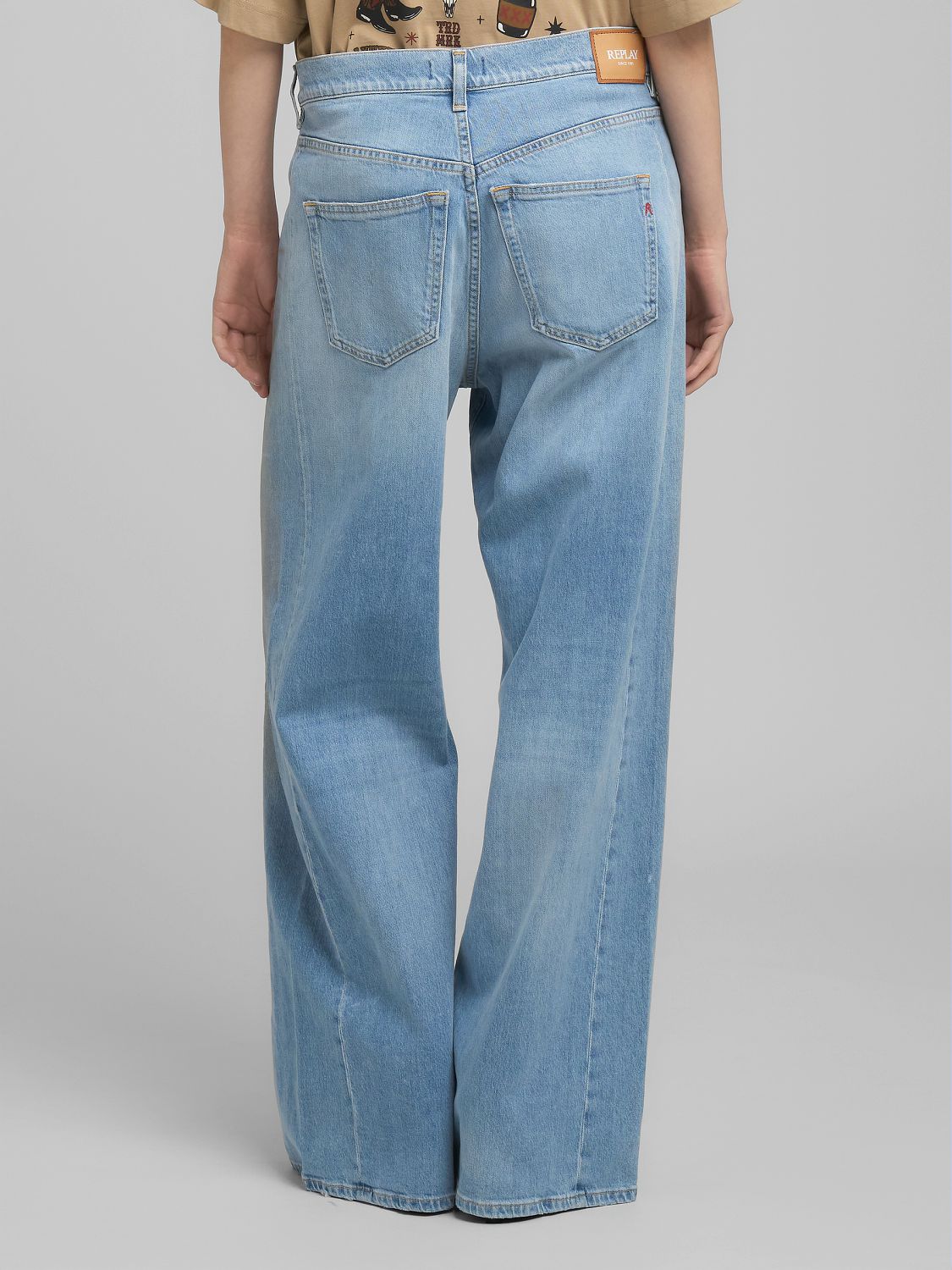 NARJA – Džíny s nízkým pasem a volnými nohavicemi