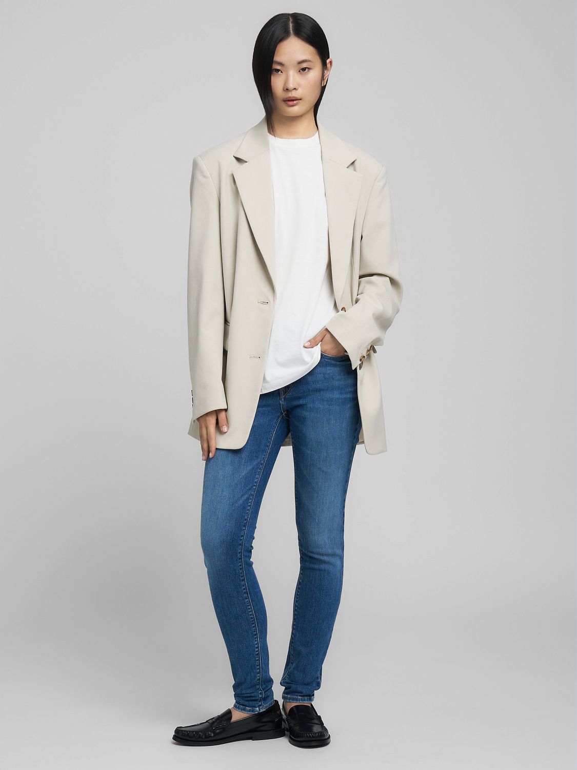 NEW LUZ – Džíny úzkého střihu