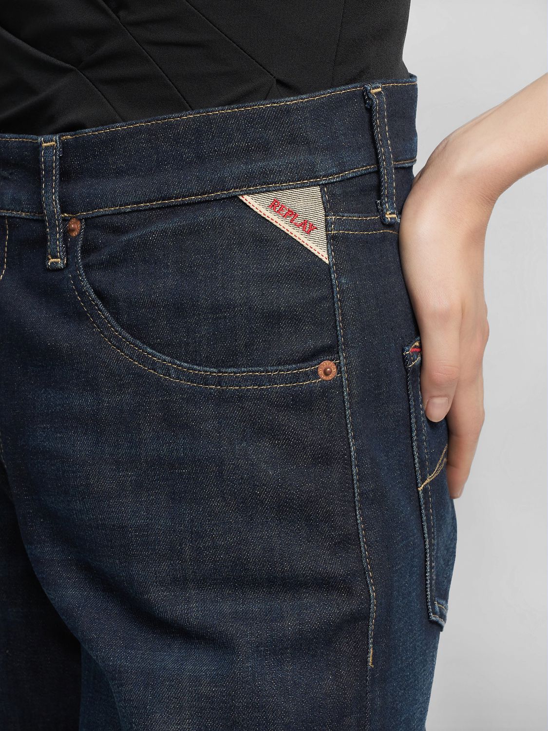 NALAJA – Džíny s širokými nohavicemi