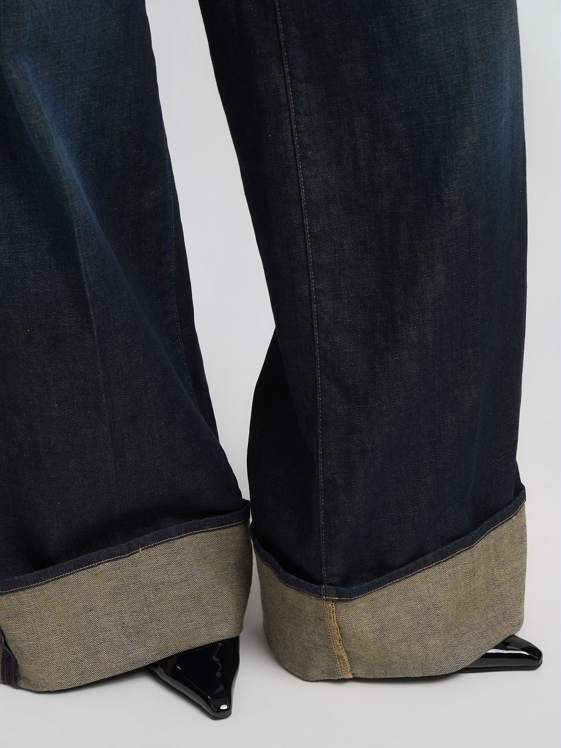 NALAJA – Džíny s širokými nohavicemi