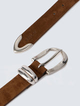 REPLAY DÁMSKÝ KOŽENÝ PÁSEK Z BROUŠENÉ KŮŽE