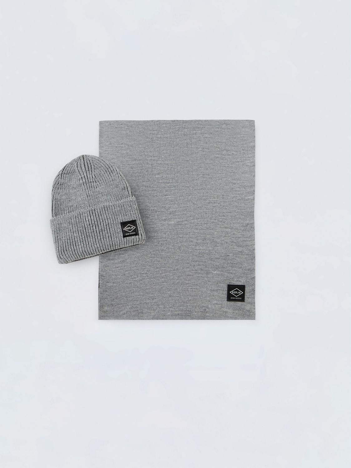 UNISEX SET ČEPICE A ŠÁLY REPLAY