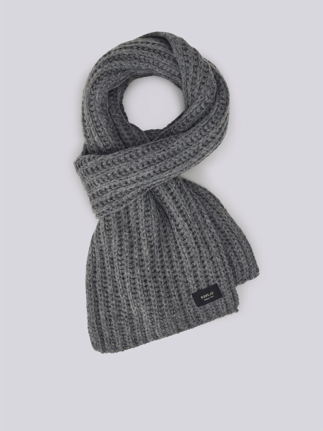 Pletený set čepice a šály