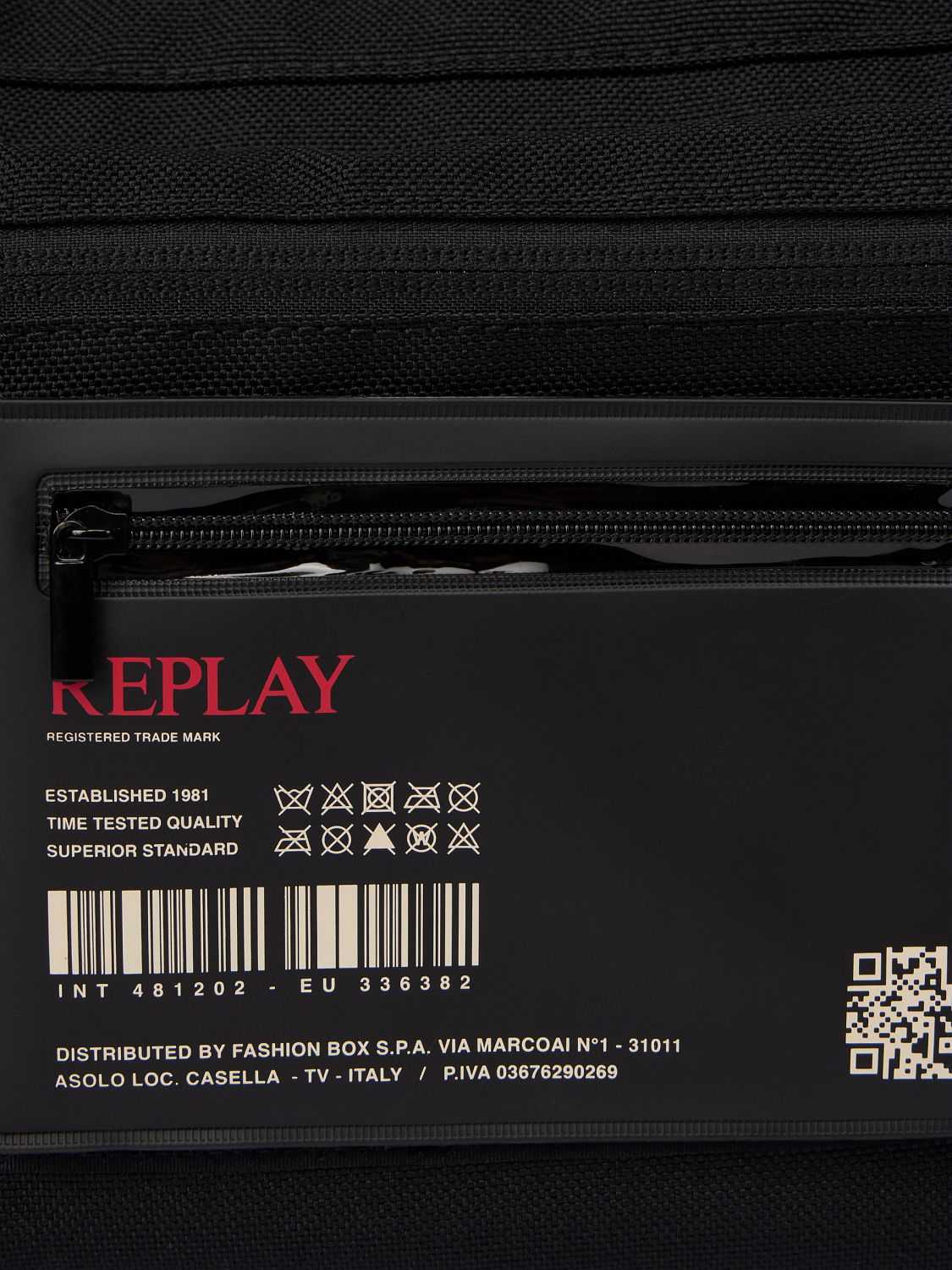 REPLAY Sportovní taška s přední kapsou