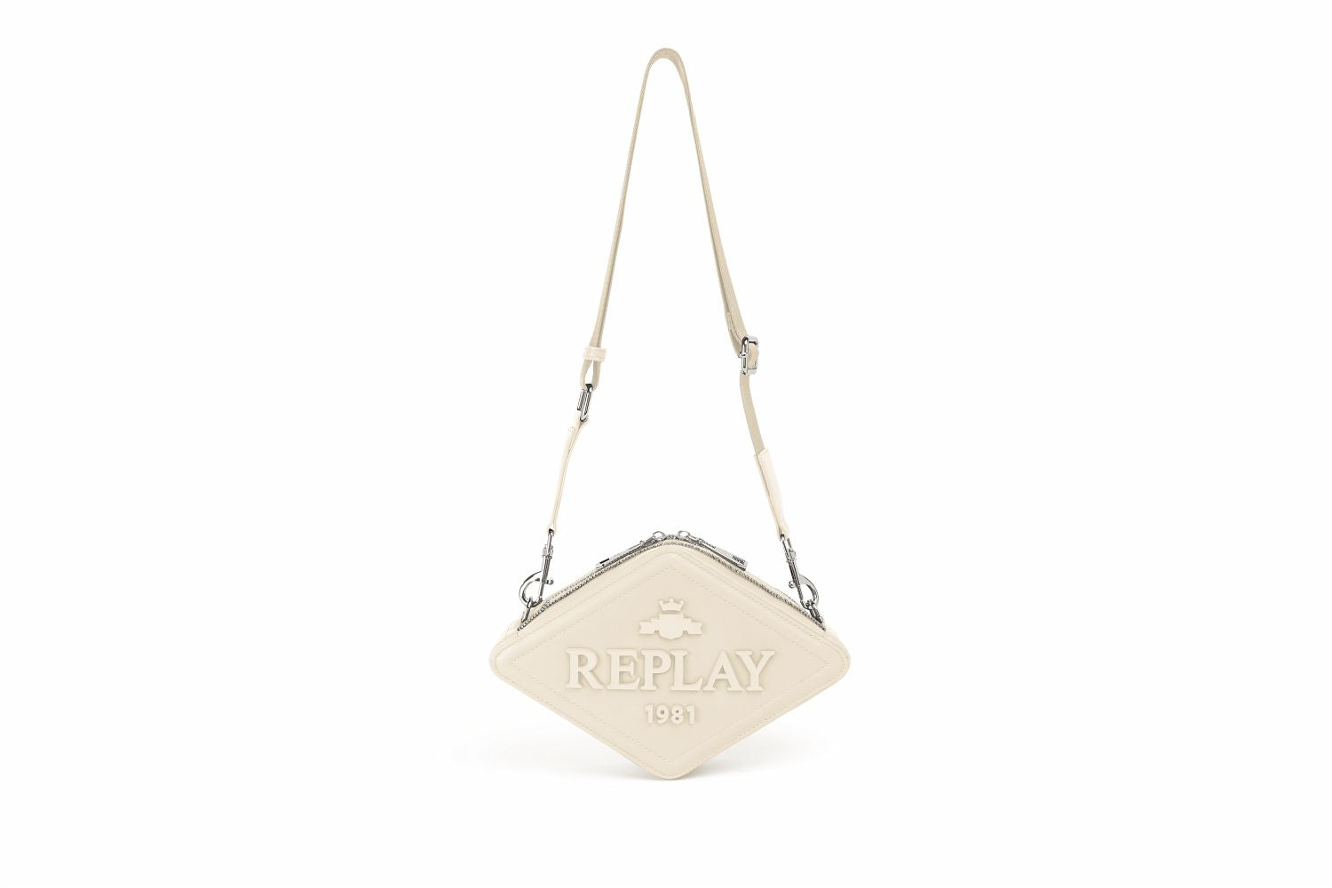 Crossbody kabelka ve tvaru diamantu