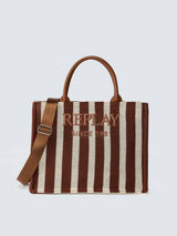 DÁMSKÁ PRUHOVANÁ SHOPPER