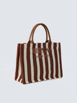 DÁMSKÁ PRUHOVANÁ SHOPPER