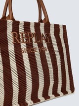 DÁMSKÁ PRUHOVANÁ SHOPPER