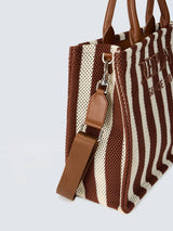 DÁMSKÁ PRUHOVANÁ SHOPPER