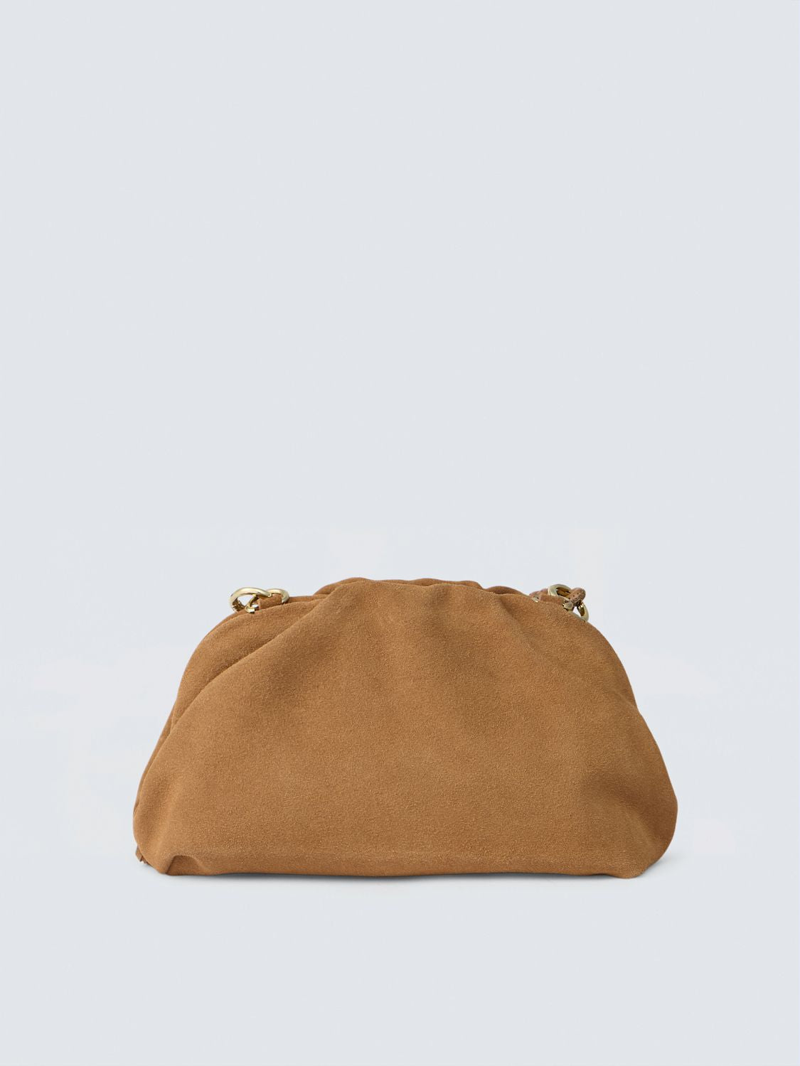 KOŽENÁ SEMIŠOVÁ CROSSBODY KABELKA S TŘÁSNĚMI