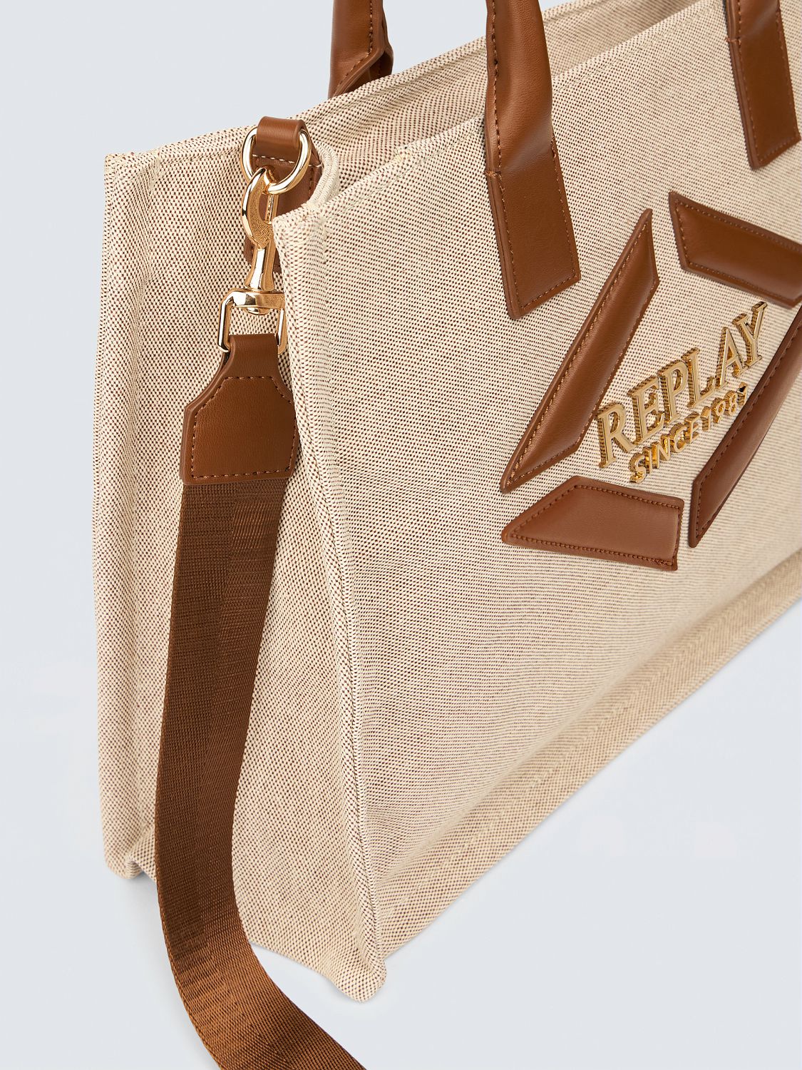 PLÁTĚNÁ SHOPPER TAŠKA S LOGEM