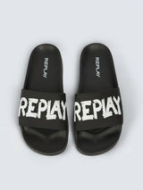 PÁNSKÉ PANTOFLE S VÝRAZNÝM LOGEM