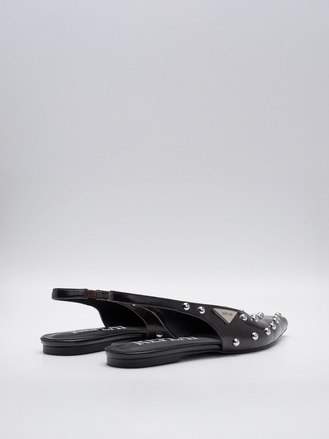 REPLAY DÁMSKÉ ELEGANTNÍ SLINGBACK BALERÍNY S NÝTY