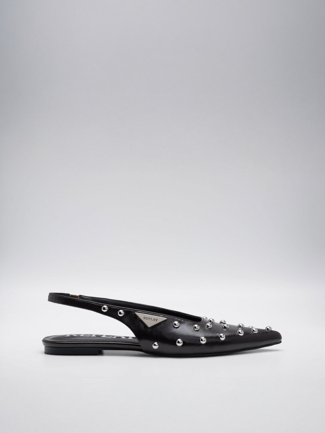 REPLAY DÁMSKÉ ELEGANTNÍ SLINGBACK BALERÍNY S NÝTY