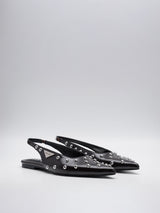 REPLAY DÁMSKÉ ELEGANTNÍ SLINGBACK BALERÍNY S NÝTY