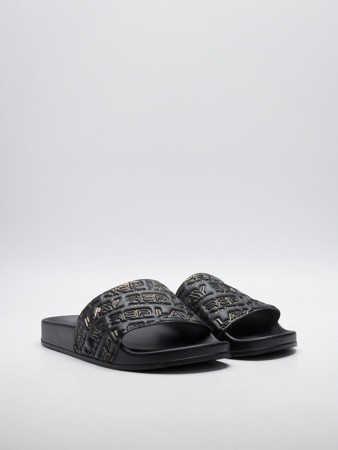 PÁNSKÉ PANTOFLE S VÝRAZNÝM LOGEM