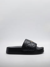 DÁMSKÉ PANTOFLE S PROŠÍVÁNÍM