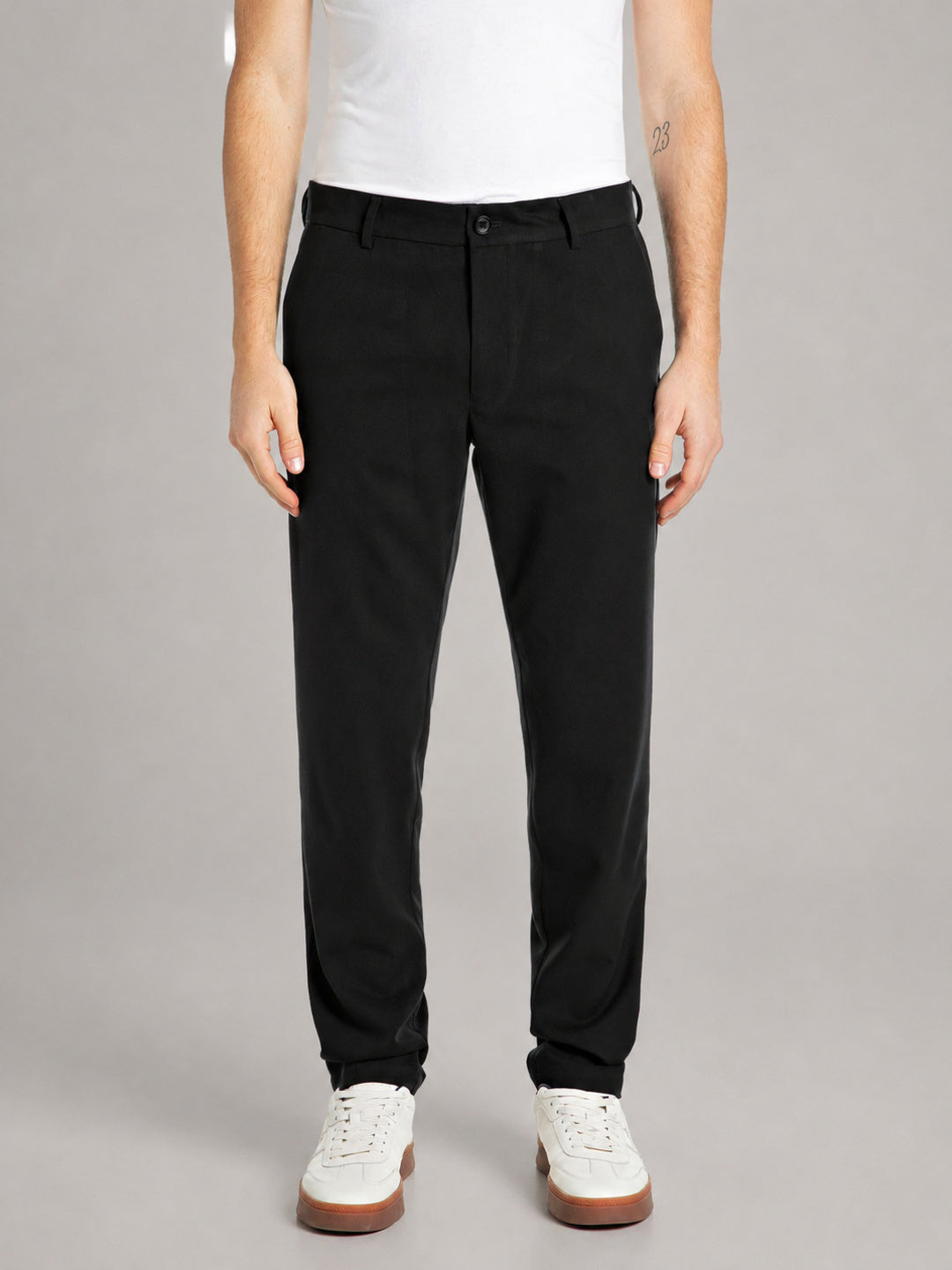 REPLAY PÁNSKÉ CHINO KALHOTY SLIM FIT – ČERNÉ