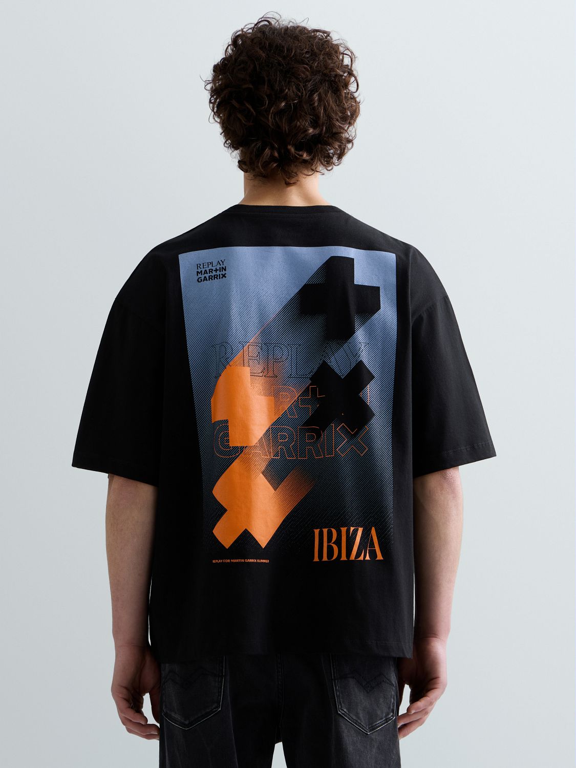 REPLAY X MARTIN GARRIX IBIZA OVERSIZE TRIČKO