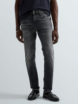ANBASS – PÁNSKÉ SLIM FIT DŽÍNY REPLAY – ŠEDÉ