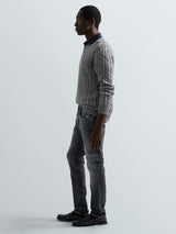 ANBASS – PÁNSKÉ SLIM FIT DŽÍNY REPLAY – ŠEDÉ