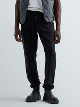 LANNY – PÁNSKÉ SLIM FIT DŽÍNY REPLAY S ELASTICKÝM PASEM – ČERNÉ