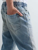 LANNY – PÁNSKÉ SLIM FIT DŽÍNY REPLAY – SVĚTLE MODRÉ