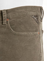 BWAII – PÁNSKÉ RELAXED FIT MANŠESTROVÉ KALHOTY REPLAY – KHAKI