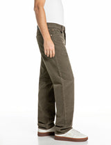 BWAII – PÁNSKÉ RELAXED FIT MANŠESTROVÉ KALHOTY REPLAY – KHAKI