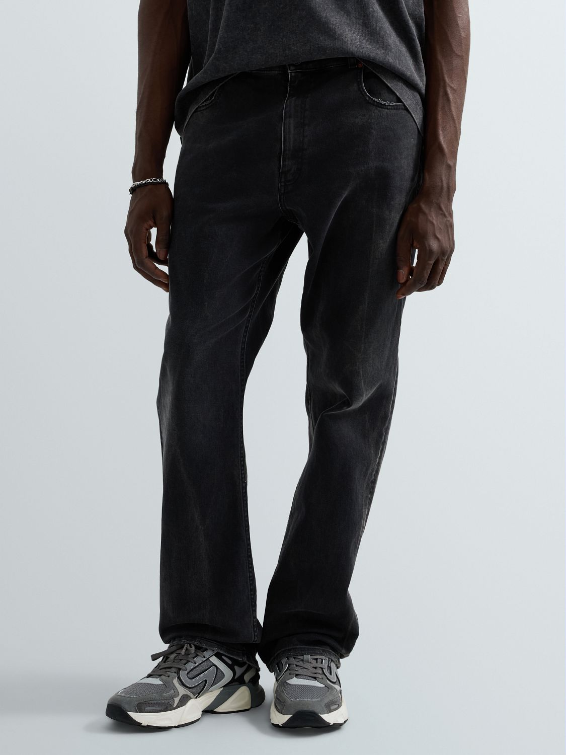 CLEY – PÁNSKÉ BOOTCUT DŽÍNY REPLAY – ČERNÉ