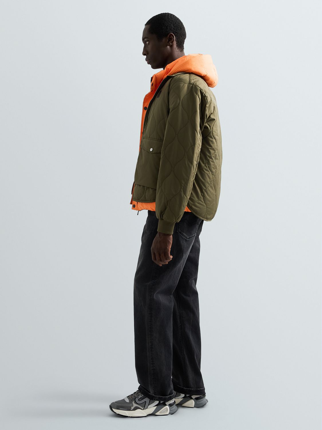 CLEY – PÁNSKÉ BOOTCUT DŽÍNY REPLAY – ČERNÉ