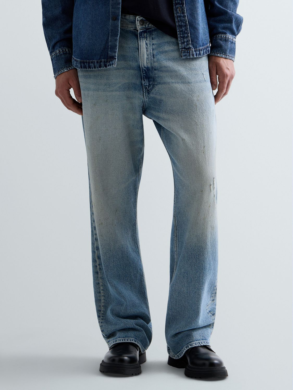 CLEY – PÁNSKÉ BOOTCUT DŽÍNY REPLAY – MODRÉ