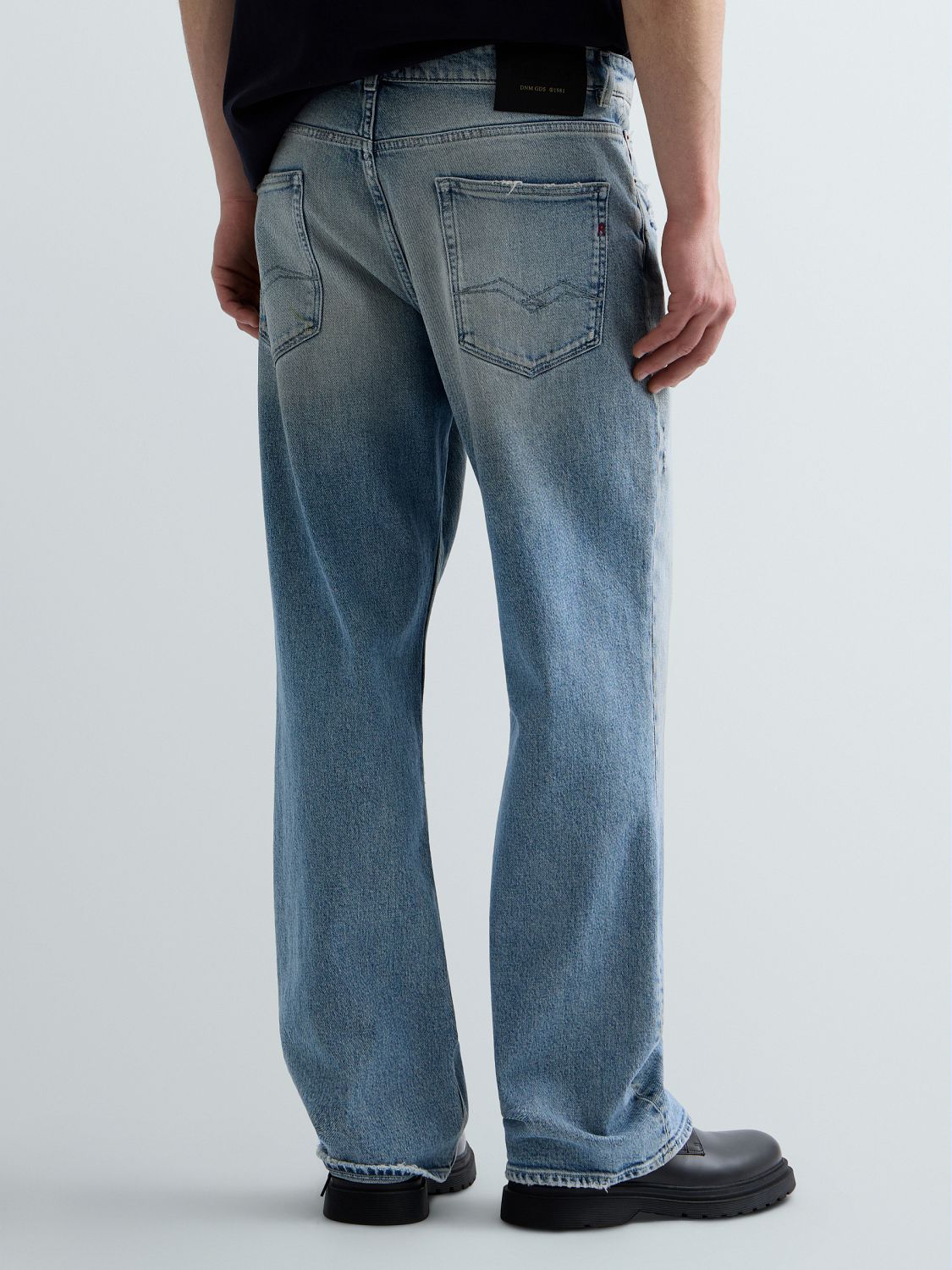 CLEY – PÁNSKÉ BOOTCUT DŽÍNY REPLAY – MODRÉ
