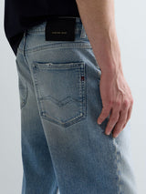CLEY – PÁNSKÉ BOOTCUT DŽÍNY REPLAY – MODRÉ