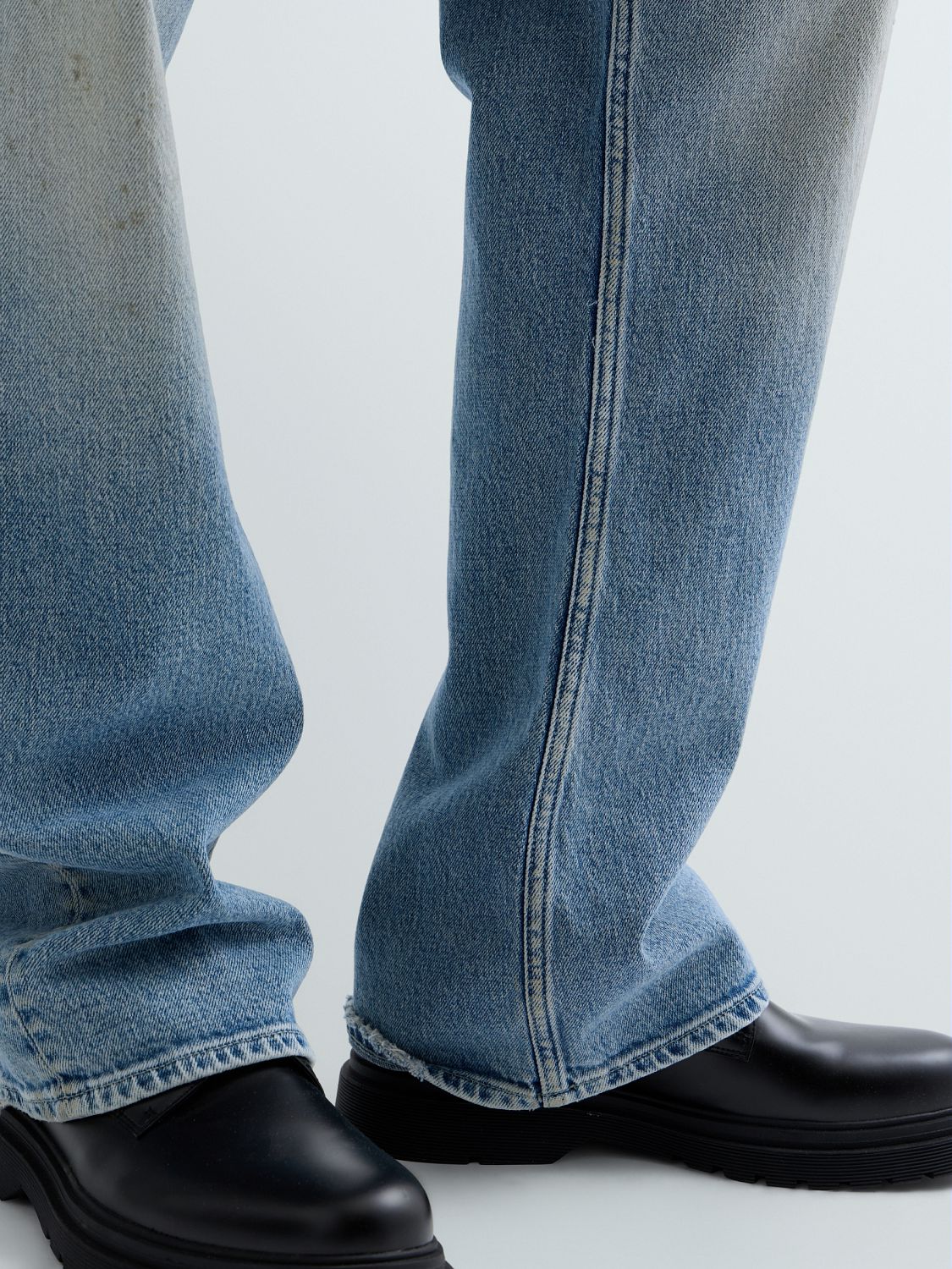 CLEY – PÁNSKÉ BOOTCUT DŽÍNY REPLAY – MODRÉ