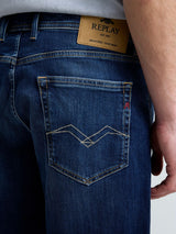 REPLAY PÁNSKÉ DENIMOVÉ KRAŤASY - GROVER STRAIGHT FIT