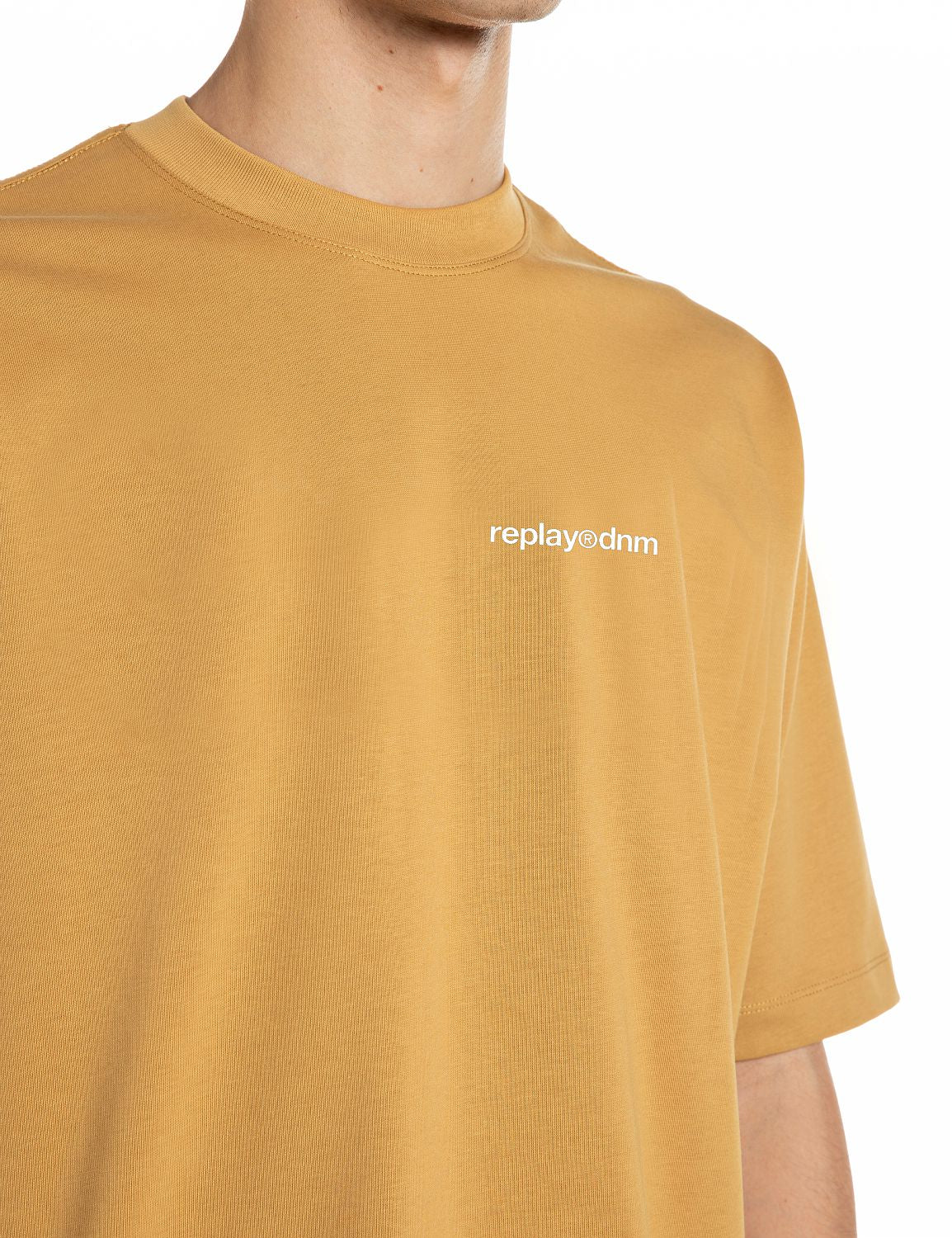 PÁNSKÉ OVERSIZED TRIČKO REPLAY S NÁPISEM