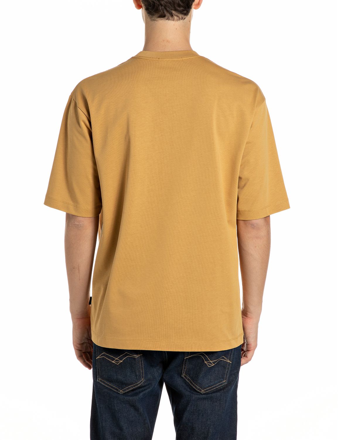 PÁNSKÉ OVERSIZED TRIČKO REPLAY S NÁPISEM